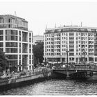 Blick vom Bahnhof Friedrichstr.