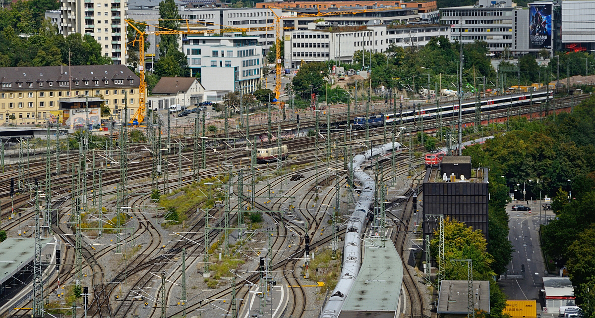 Blick vom Bahnhofsturm