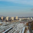 Blick vom Bahnhofsturm