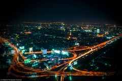 Blick vom Baiyoke Sky Tower Bangkok