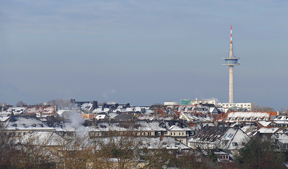 Blick vom Balkon