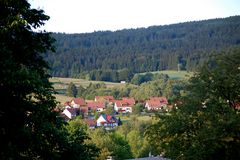 Blick vom Balkon …