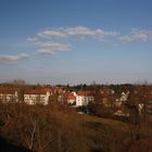 Blick vom Balkon aus