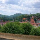 Blick vom Balkon