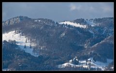 Blick vom Balkon