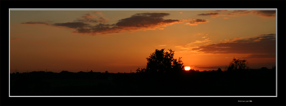 Blick vom Balkon I