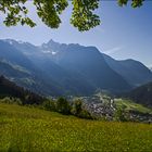 Blick (vom Bankl) ins vordere Ötztal