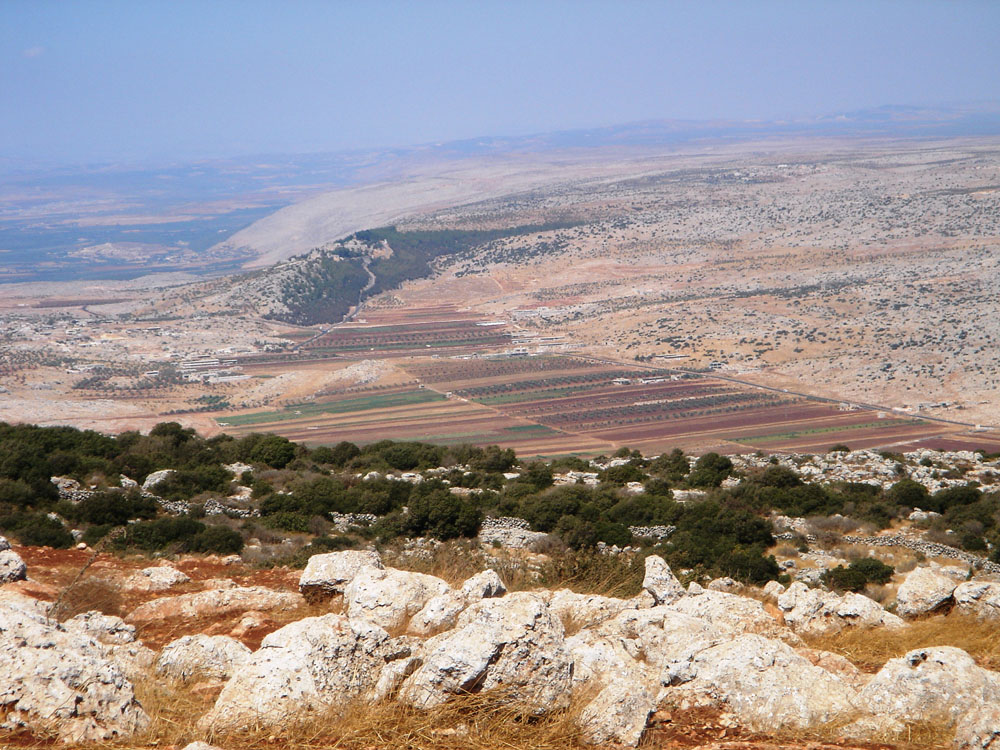 Blick vom Barakat-Berg