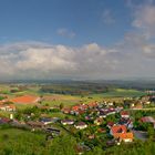 Blick vom Basaltkegel  (Parkstein)