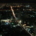 Blick vom Bayoke Sky Tower auf Bangkok bei Nacht