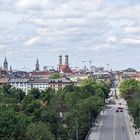 Blick vom Bayrischen Landtag München auf die Stadt