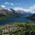 Blick vom Bear´s Hump auf den Upper Waterton Lake