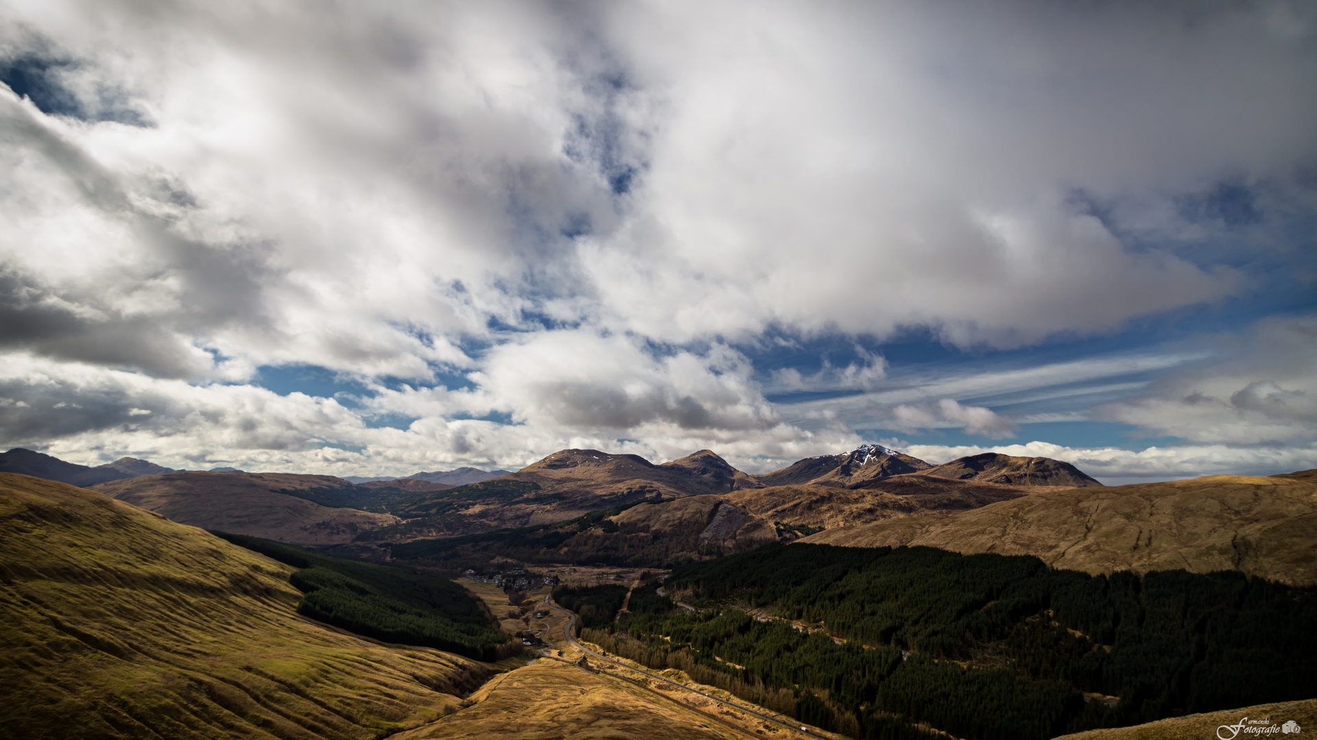 Blick vom Beinn Odhar