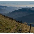 Blick vom Belchen nach Südosten