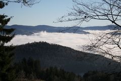 Blick vom Belchen Richtung Süden (Südschwarzwald)