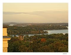 Blick vom Belvedere auf Berlin