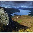 Blick vom Ben A'an auf Loch Katrine