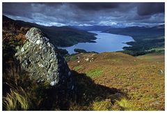 Blick vom Ben A'an auf Loch Katrine