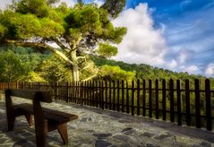 Blick vom Berg Olympos