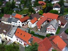 Blick vom Bergfried in Altweilnau