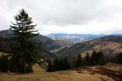 Blick vom Berggasthaus Hasenhorn bei Todtnau