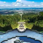 Blick vom Bergpark Wilhelmshöhe