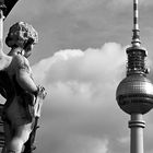 Blick vom Berliner Dom auf den Fernsehturm