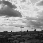 Blick vom Berliner Dom Richtung Gendarmenmarkt und Potsdamer Platz