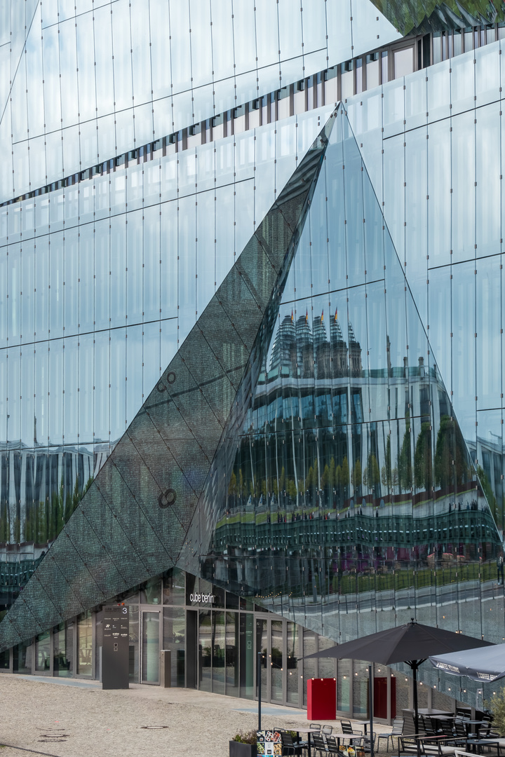 Blick vom Berliner Hauptbahnhof