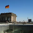 blick vom berliner reichstag auf berlin