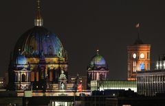 Blick vom Berliner Reichstag auf den Berliner Dom.