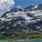 Blick vom Bernina-Pass …