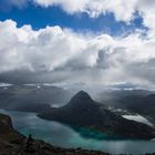 Blick vom Bessegengrat (Norwegen)