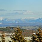 Blick vom Bieleboh ins Riesen und Isergebirge