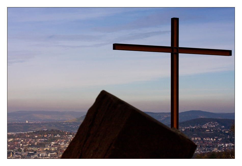 Blick vom Birkenkopf auf die Stadt