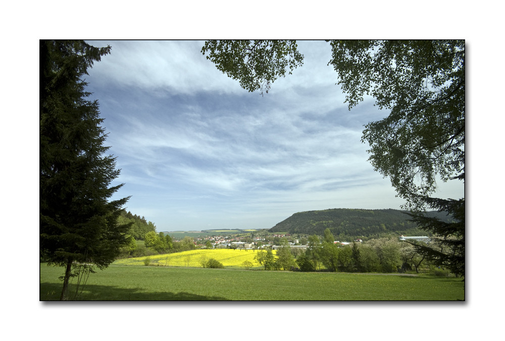 Blick vom Birkenweg...