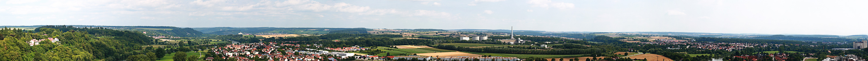 Blick vom Blauen Turm