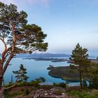 Blick vom Blåbærhaugen (297 m.o.h.) 