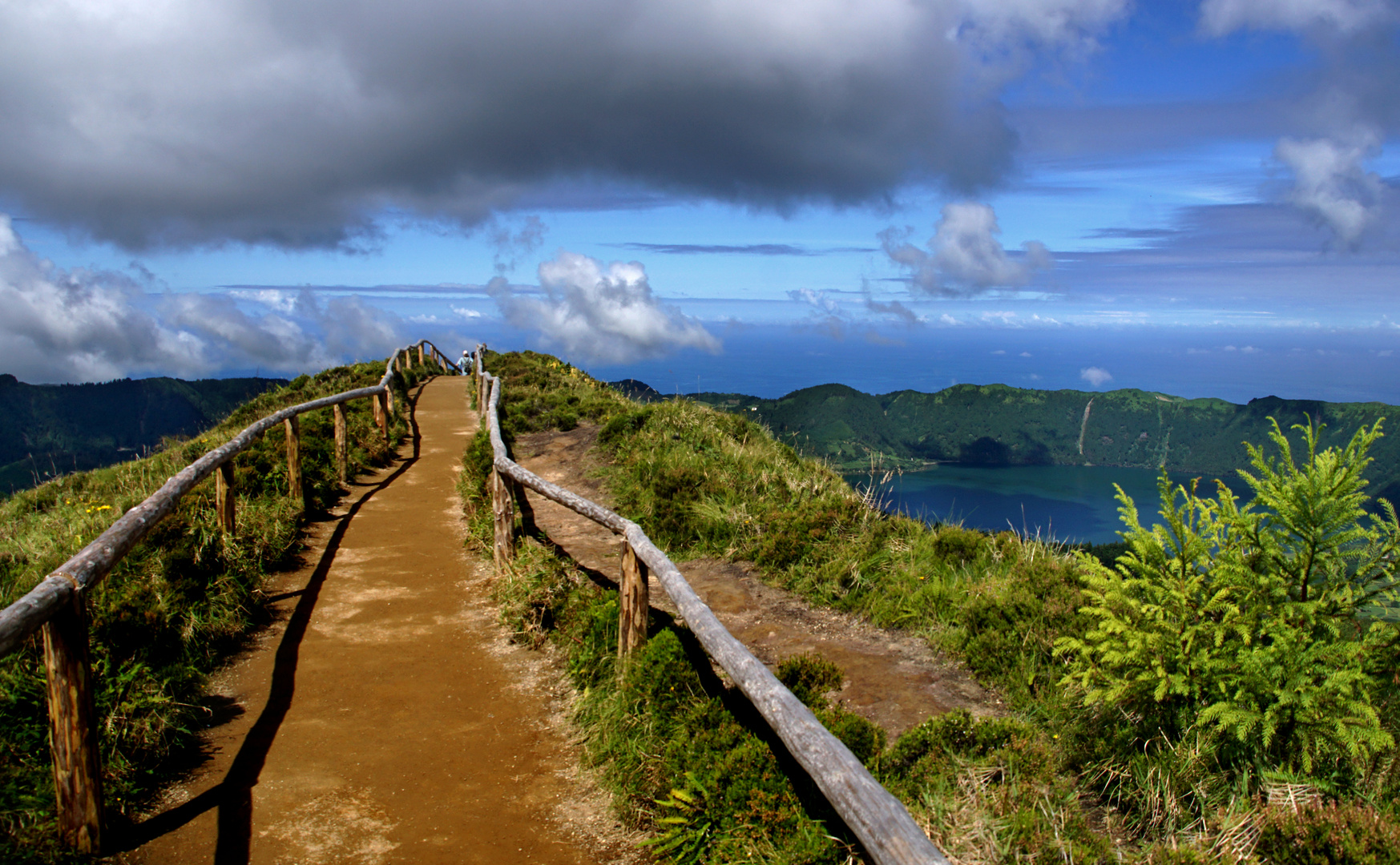 Blick vom Boca di Inferno/Sao Miguel, Azoren