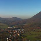 Blick vom böhmischen Ostry