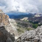 Blick vom Boeseekofel/Piz da Lech (2.911m)/Dolomiten