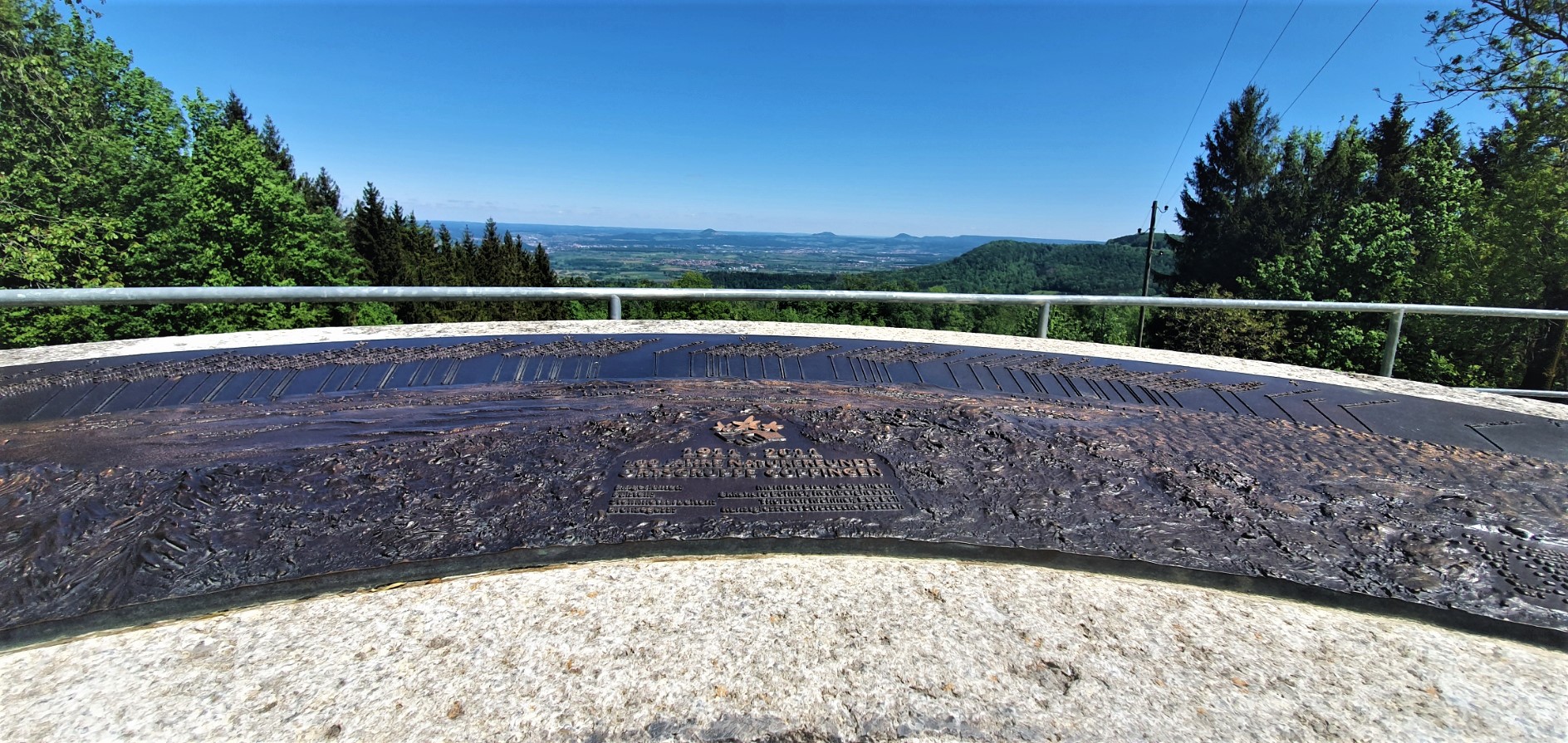 Blick vom Bossler auf die 3 Kaiserberge