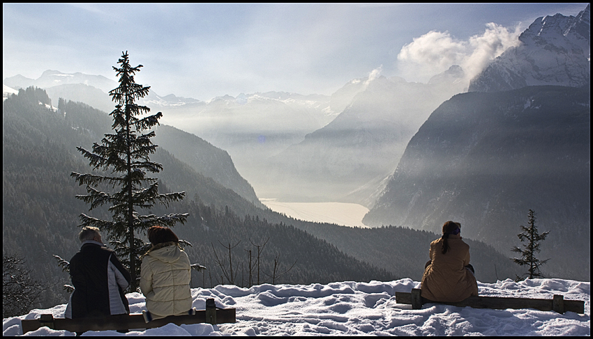 Blick vom Brandkopf auf den Königssee