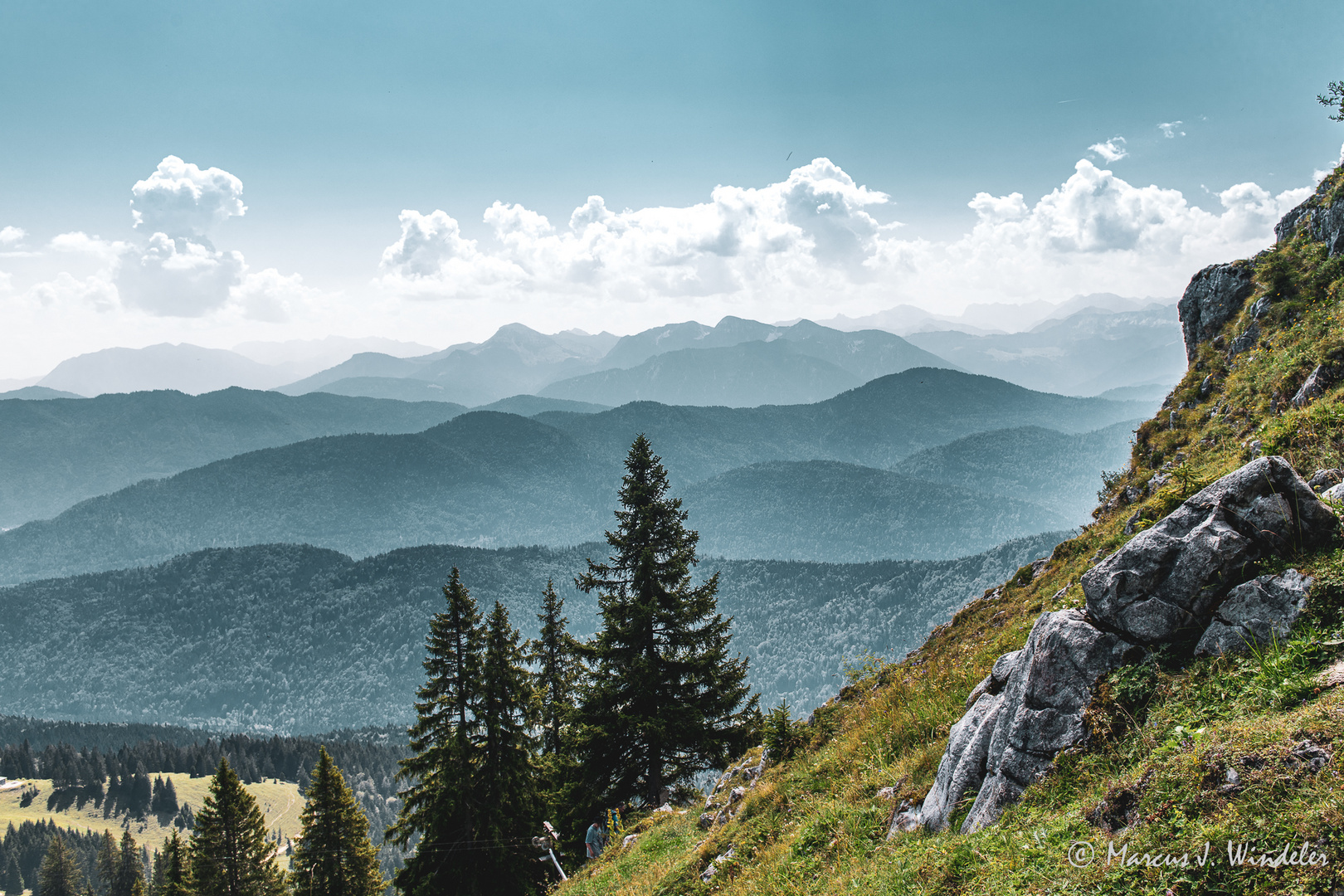 Blick vom Brauneck (Lenggries)