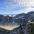 Blick vom Breitenstein zum Wendelstein.