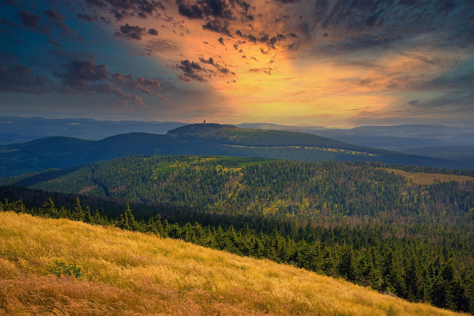 Blick vom Brocken...