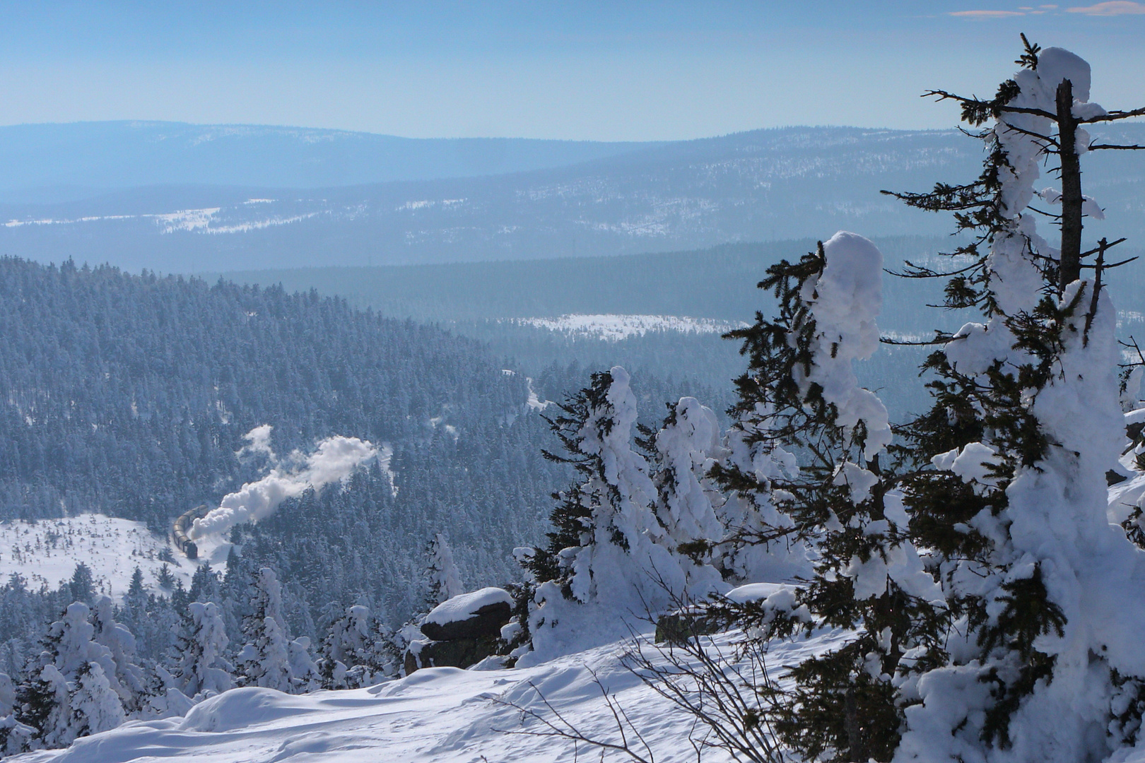 Blick vom Brocken, 99 7232-4