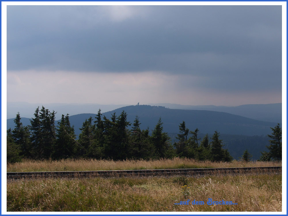 Blick vom Brocken...