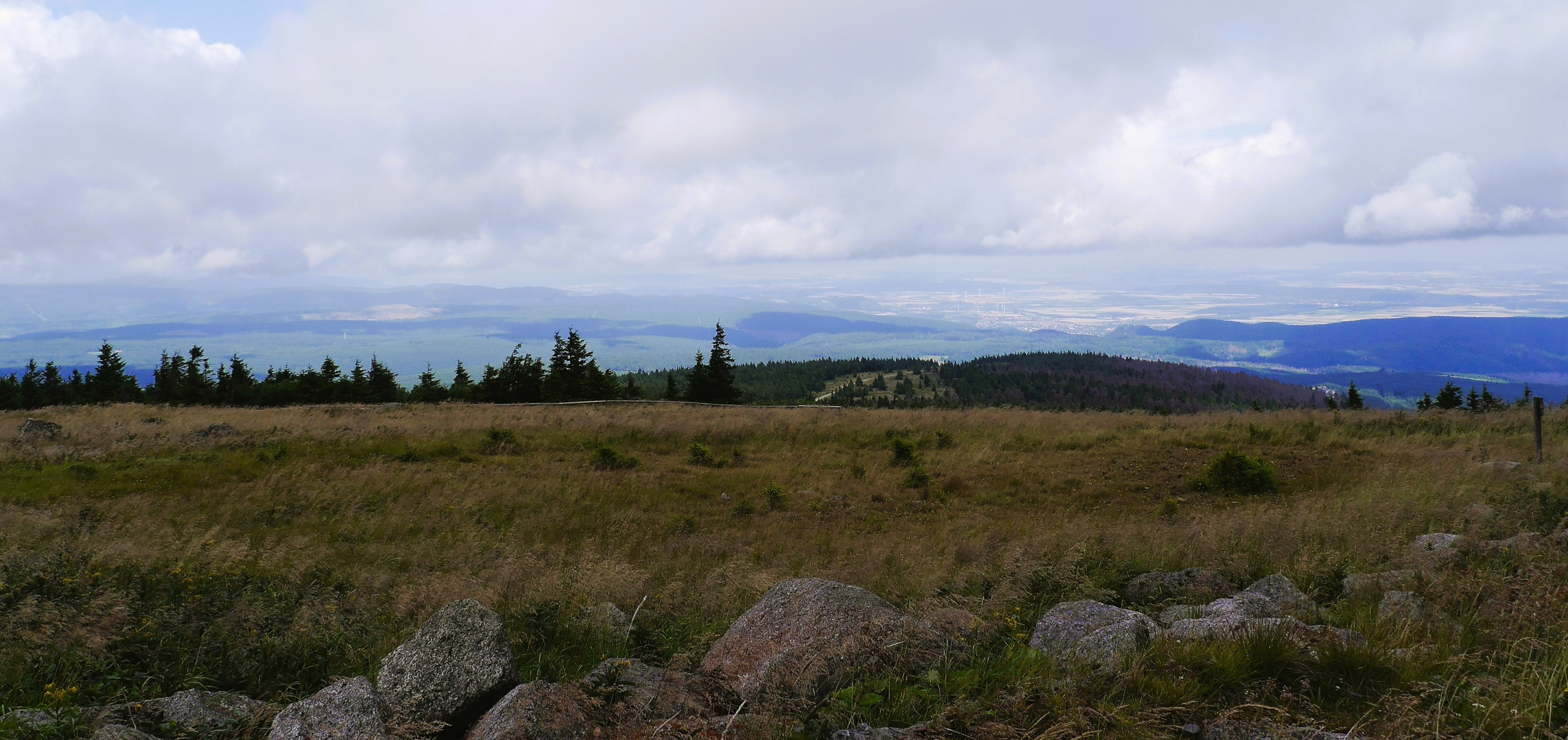 Blick vom Brocken aus