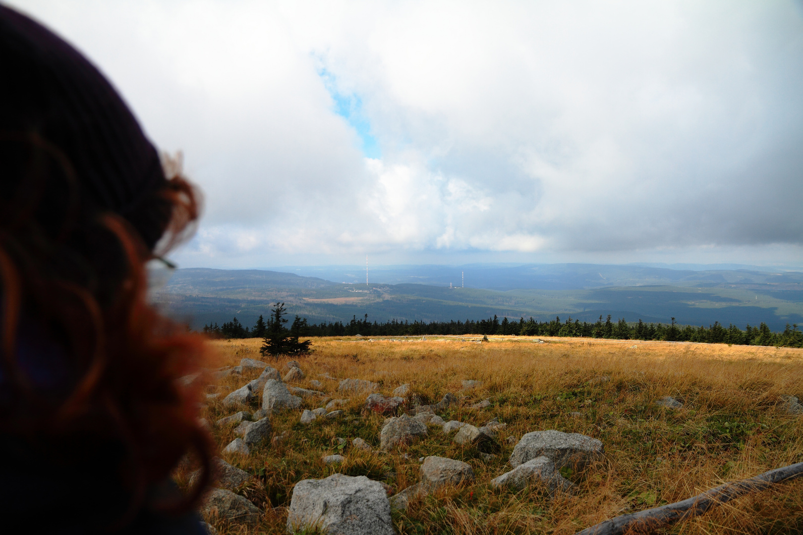 Blick vom Brocken Richtung Torfhaus